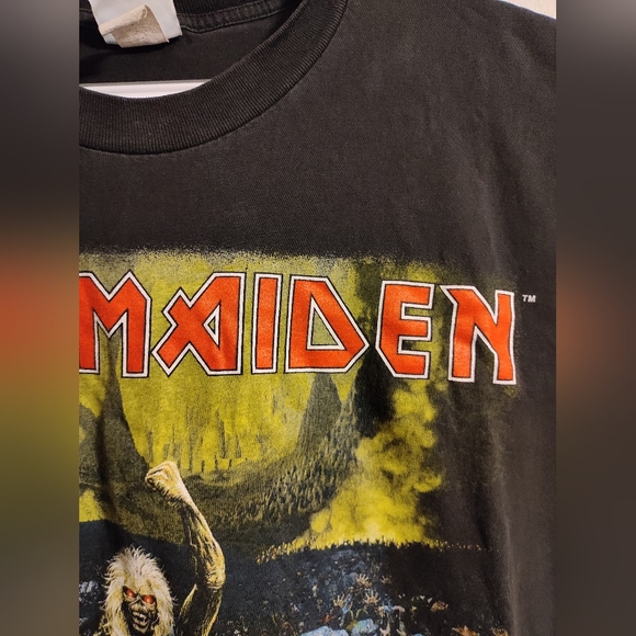 Iron Maiden Tour Shirt - Picture 3 of 14